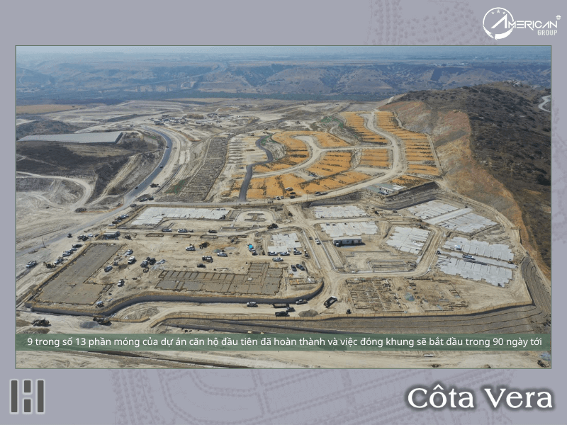 Cập Nhật Dự Án EB-5 Cota Vera Tháng 07/2021 Tiến trình xây dựng Cota Vera tháng 07/2021