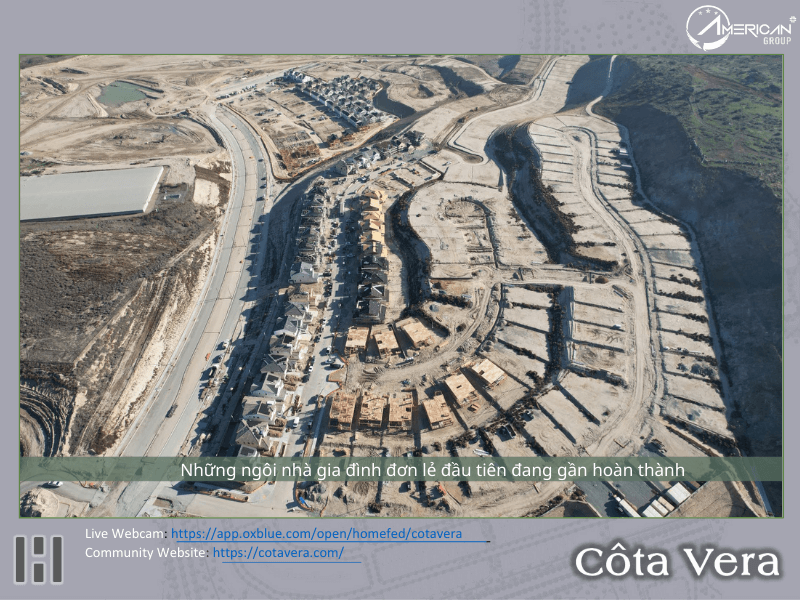 Cota Vera tháng 01/2022 những căn hộ đầu tiên được hoàn thành