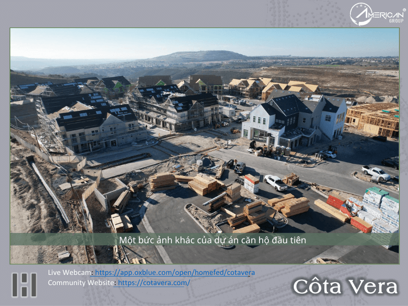 Cota Vera với những căn hộ đầu tiên