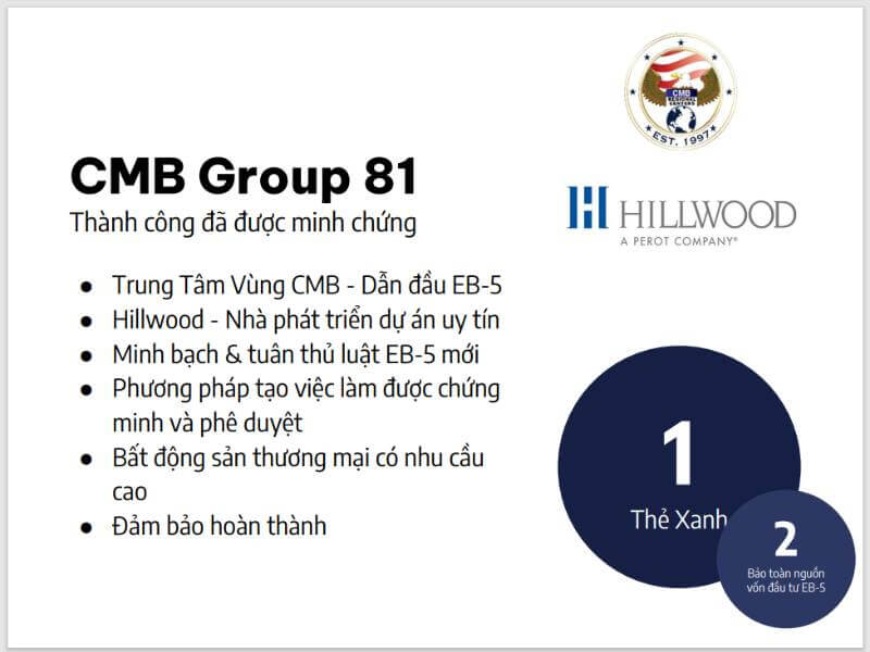 Dự án EB-5 CMB Nhóm 81