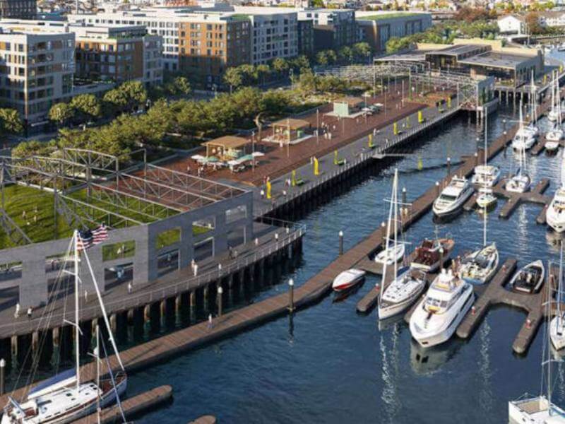 Dự Án EB-5: Khu Dân Cư Brooklyn Basin Căn hộ multifamily cao 7 tầng trên khu đất G