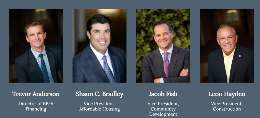 Tìm Hiểu Về Tập Đoàn Homefed – Chủ Đầu Tư Dự Án EB-5 Cota Vera Ban điều hành HomeFed