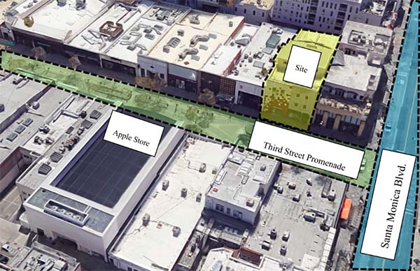 Vị trí của Dự Án EB-5 Santa Monica Promenade