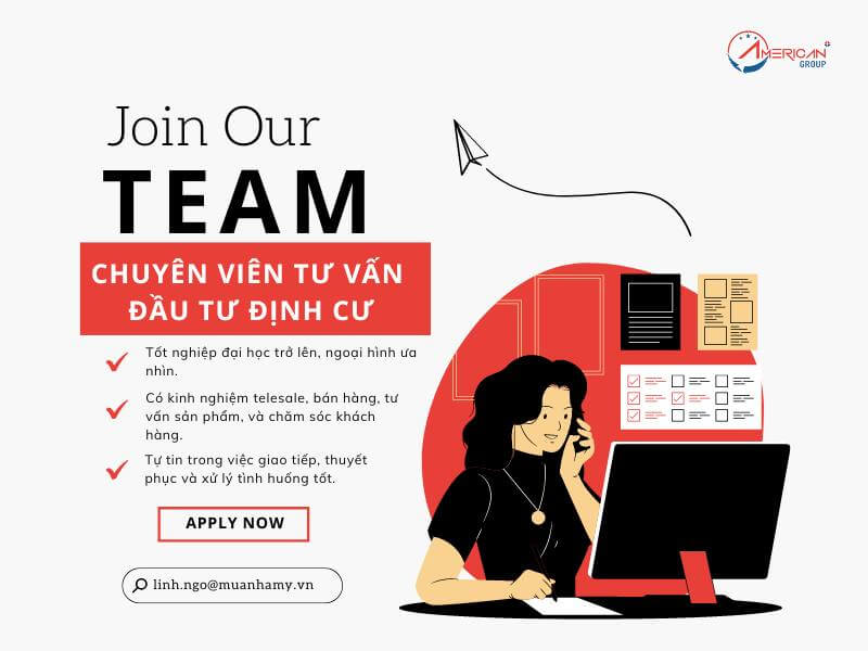 Tuyển Dụng Chuyên Viên Tư Vấn Đầu Tư Định Cư – APG