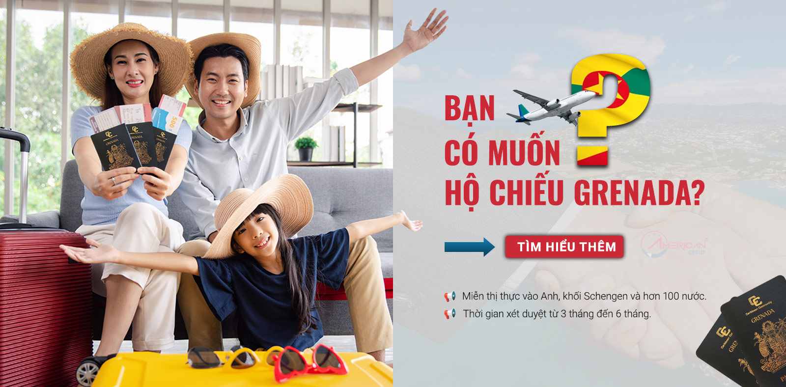 Bạn có muốn hộ chiếu Grenada?