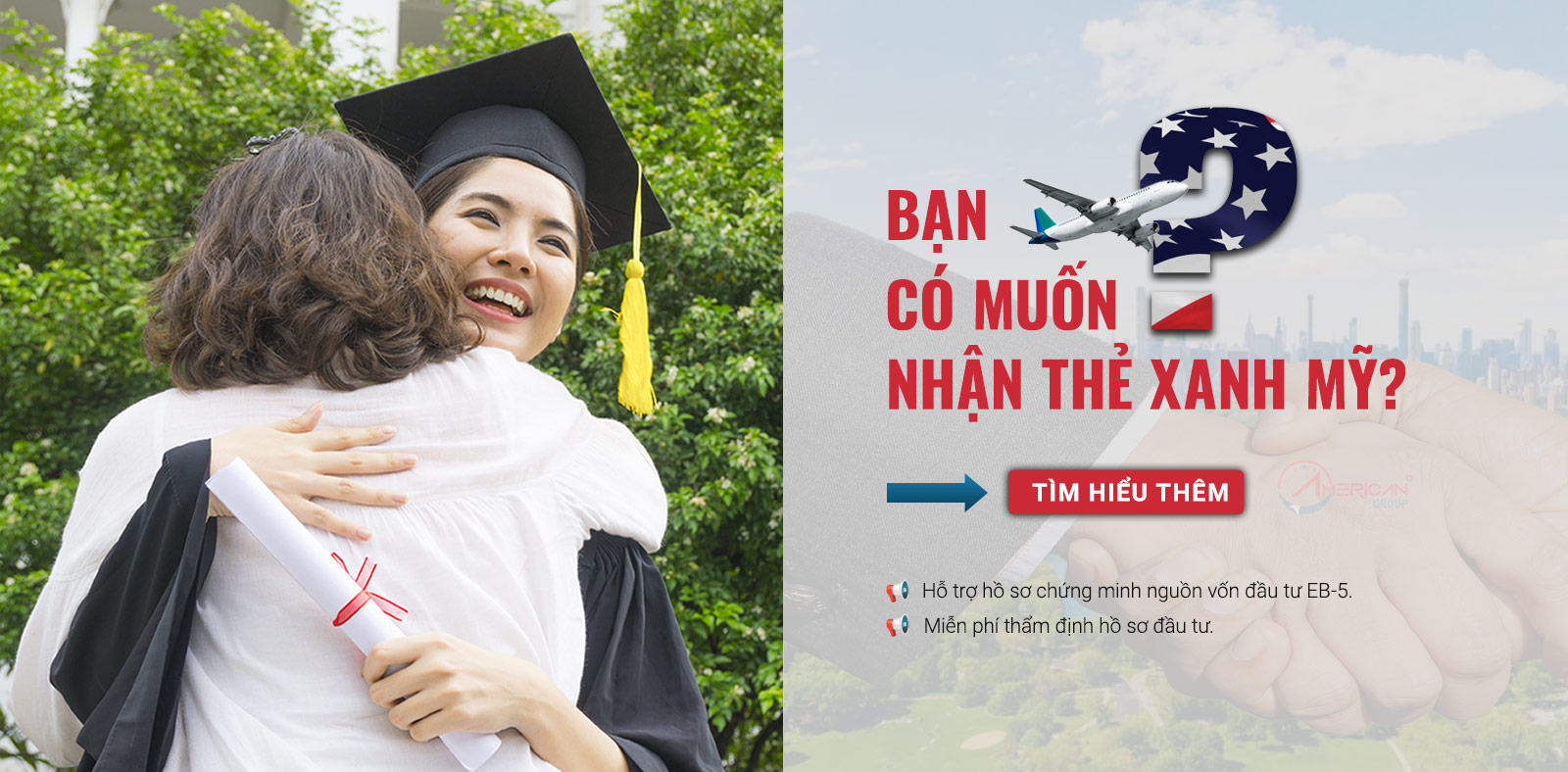 Thẻ xanh định cư Mỹ - American Plus