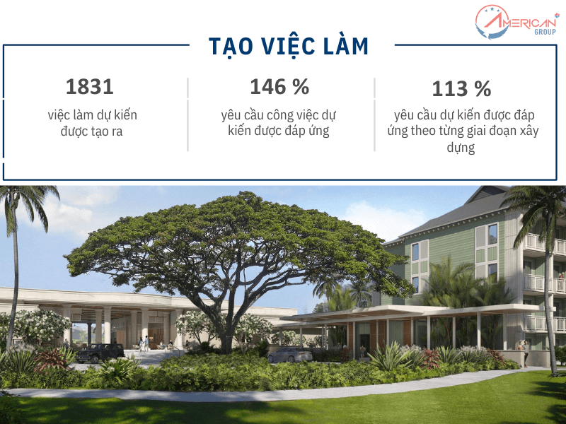 Dự án Hilton Hawaii Resort Tạo việc làm vượt xa yêu cầu