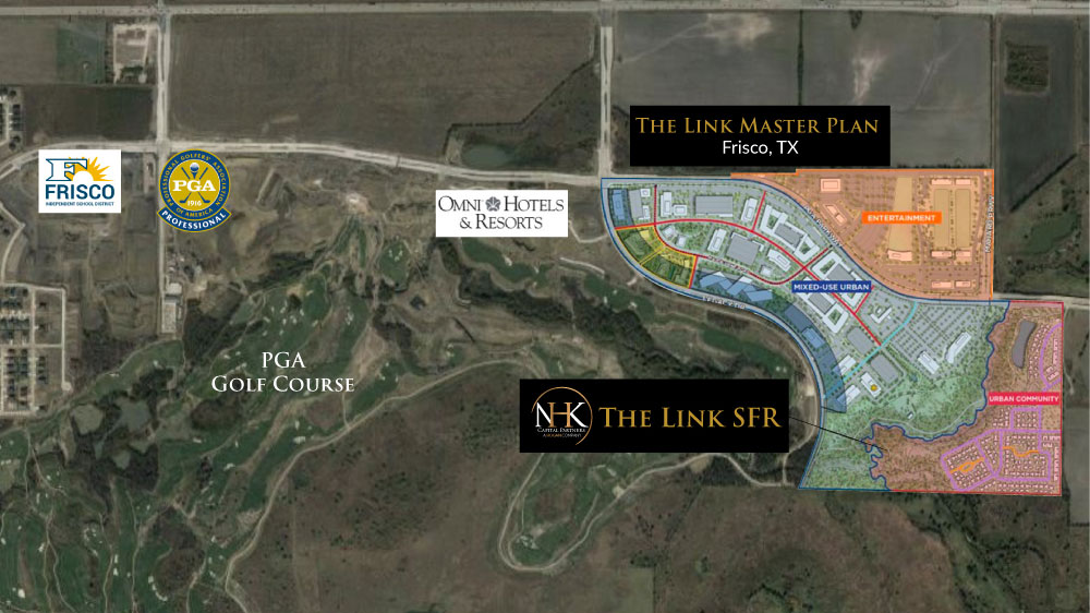 bản đồ vị trí dự án NHK - khu dân cư The Link