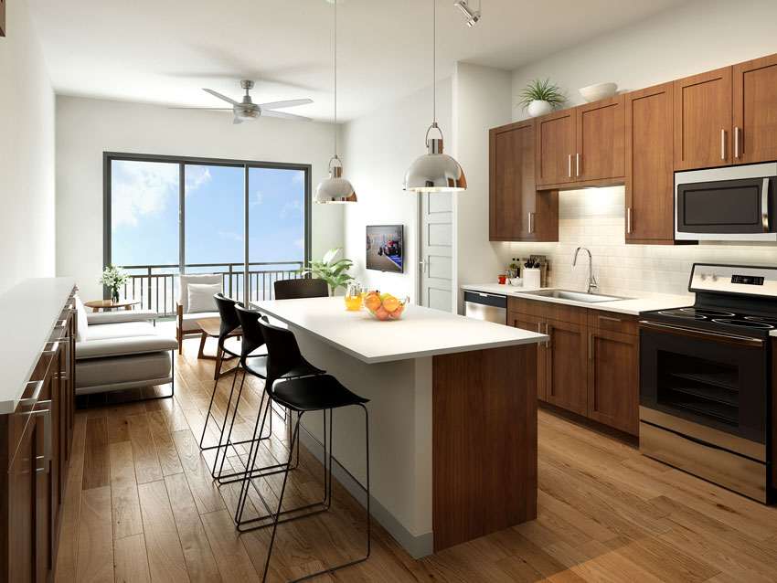 Thiết kế nội thất của căn hộ tại Augusta