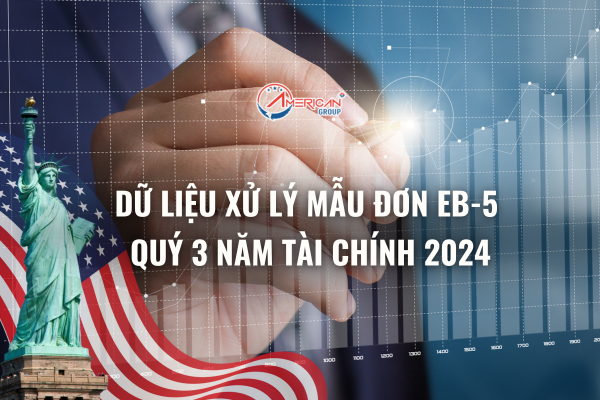 Dữ Liệu Xử Lý Mẫu Đơn EB-5 Quý 3 Năm Tài Chính 2024
