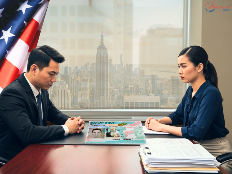 Ly hôn có ảnh hưởng đến tình trạng thẻ xanh không 