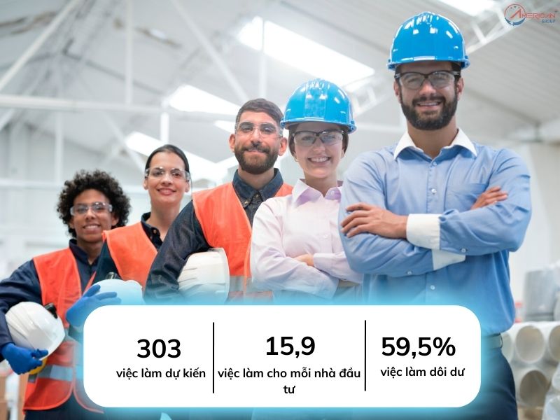 Dự Án EB-5 CMB Nhóm 97 Stillwater Travis South Số lượng việc làm dự án CMB Nhóm 97 tạo ra