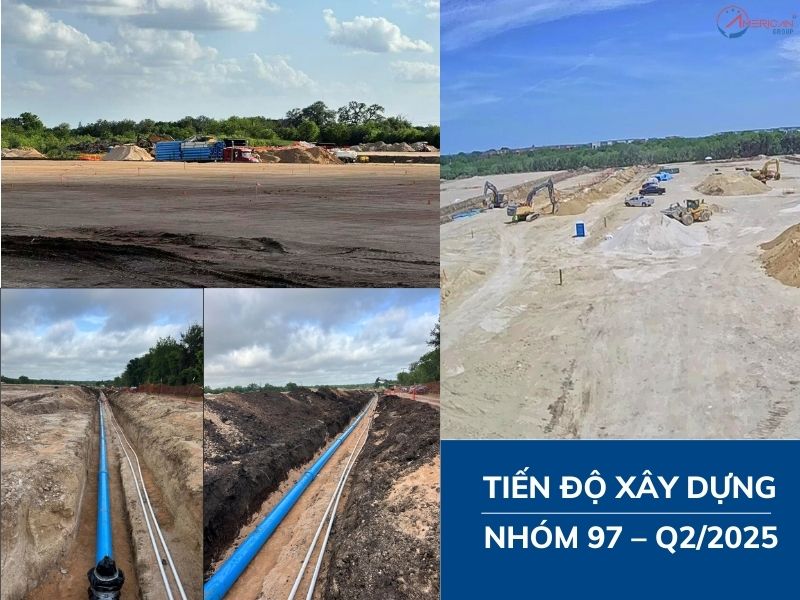 Dự Án EB-5 CMB Nhóm 97 Stillwater Travis South Tiến độ xây dựng dự án