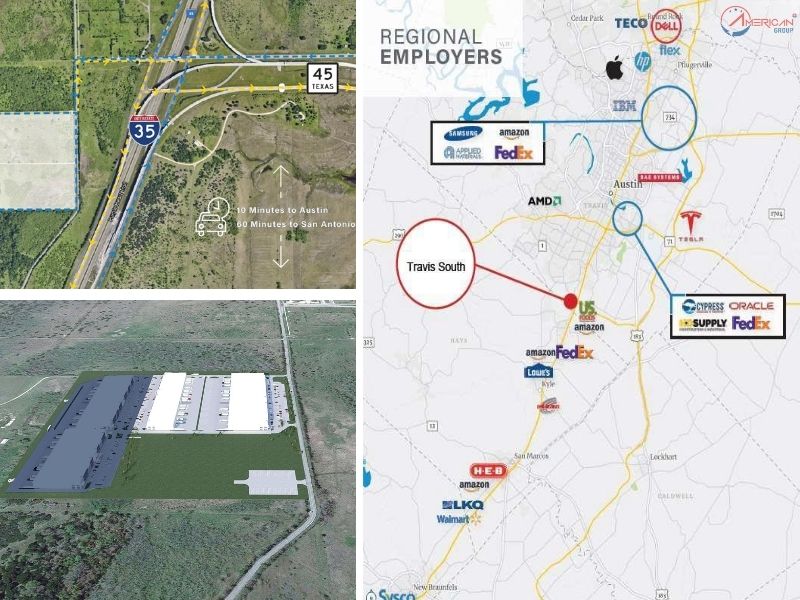 Dự Án EB-5 CMB Nhóm 97 Stillwater Travis South Vị trí dự án CMB Nhóm 97