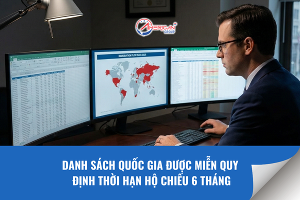 Danh sách quốc gia được miễn quy định thời hạn hộ chiếu 6 tháng