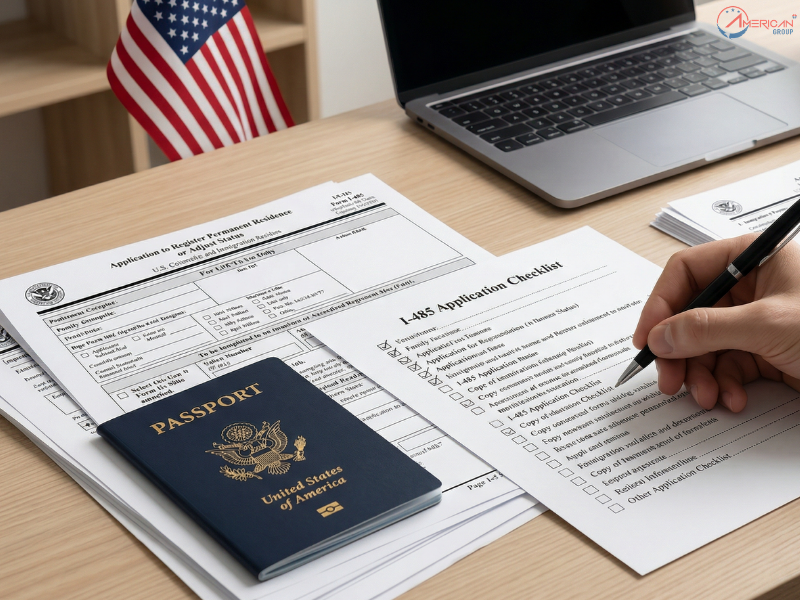 Checklist kiểm tra hồ sơ I-485