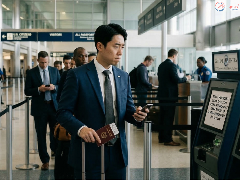 Chương trình Global Entry tạm ngưng 