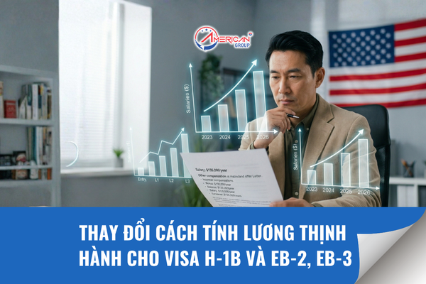 Thay đổi cách tính lương hiện hành cho visa H-1B và EB-2, EB-3