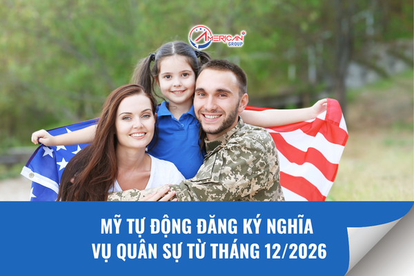 Mỹ tự động đăng ký nghĩa vụ quân sự từ tháng 12/2026