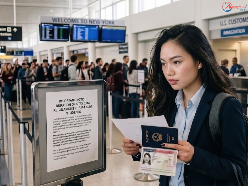 Áp dụng thời gian lưu trú cố định cho visa F/J/I