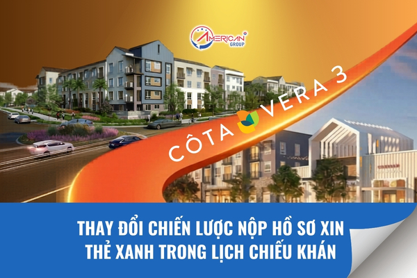 Thay đổi chiến lược nộp hồ sơ xin thẻ xanh lịch chiếu khán