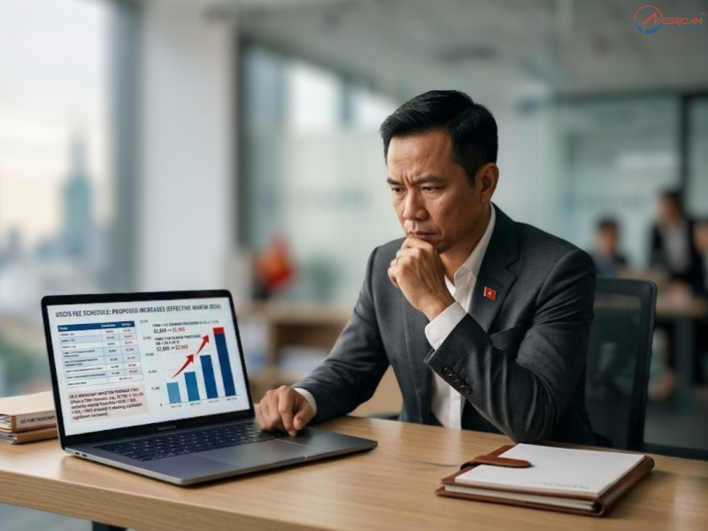 Tăng mạnh phí nhập tịch Mỹ 
