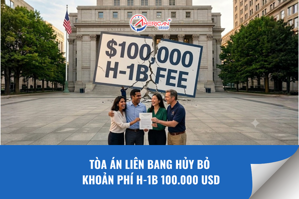 Toà án Liên bang huỷ bỏ khoản phí H-1B 100.00 USD