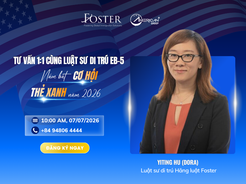 Tư vấn trực tiếp cùng Luật sư Yiting Hu (Dora)