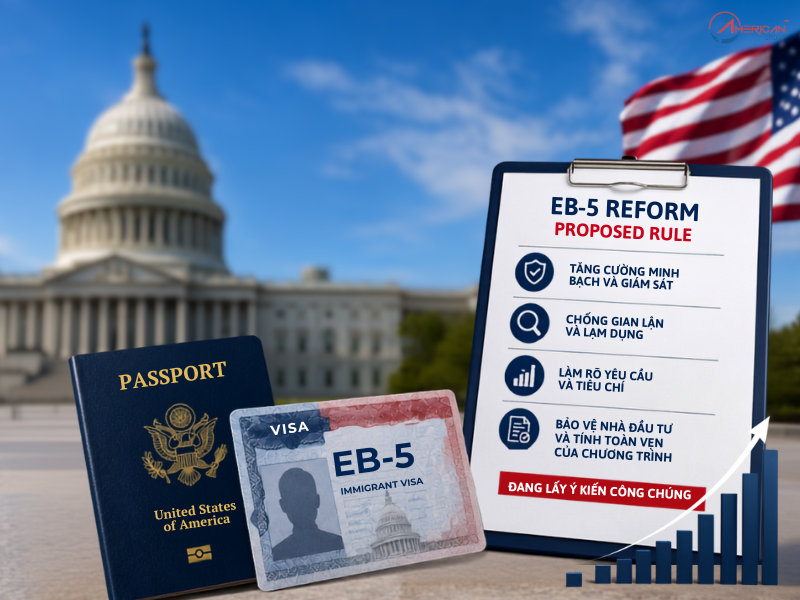 DHS Công Bố Dự Thảo Cải Cách Cho Visa EB-5 Cải cách cho visa EB-5