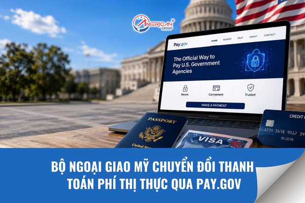 Chuyển đổi thanh toán thị thực quá Pay.gov