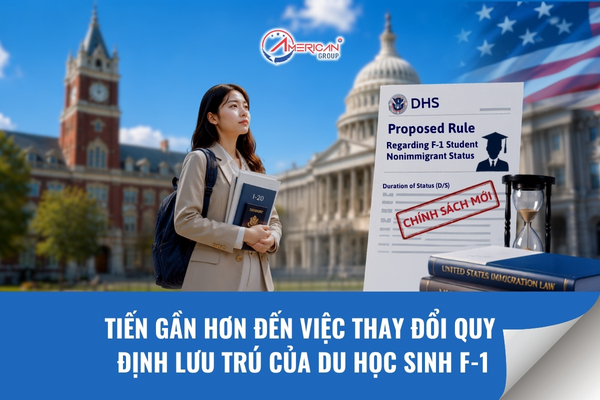 Tiến gần hơi đến việc thay đổi quy định lưu trú của du học sinh F-1
